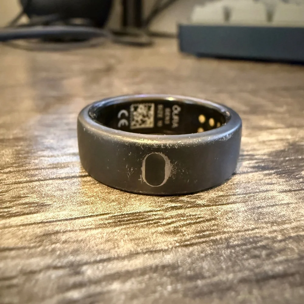 Oura Ring Gen 3 Horizon Stealth Size US 10 + Charger